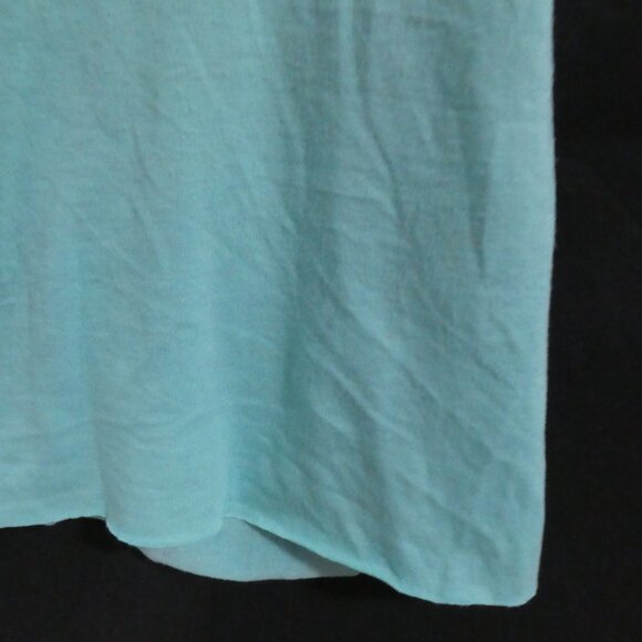 SIRENS | medium | Teal Off-Shoulder Ruffle Sleeve Dress | Dry Clean Only - Picture 8 of 13